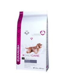 Eukanuba Dog Dry Daily Care Adult Sensitive Skin All Breeds Chicken 2,3 kg - suché krmivo pro psy