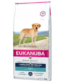 Eukanuba Dog Dry Breed Specific All Labrador Retriever Chicken 12 kg granule pre psov