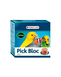 Versele-Laga Pick Bloc 350 g minerály v hlinenej miske pre kanáriky, malé papagáje a exotické vtáky