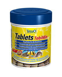 Tetra krmivo pro ryby na dně tablety tabimin 120 tabs.