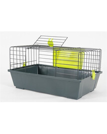 Zolux Cage CLASSIC 58 cm šedá/zelená farba