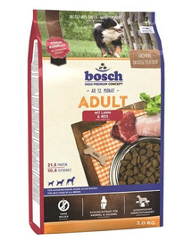 Bosch PetFood Bosch Adult Mit Lamm & Reis 3 kg - granule pro dospělé psy s jehněčím masem a rýží 3kg