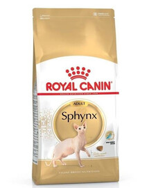 Royal Canin Sphynx Adult 10 kg - granule pro dospělé kočky plemene Sphynx 