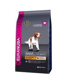 Eukanuba Dog Dry Base Adult Small & Medium Breeds Lamb & Rice 12 kg granule pre psov