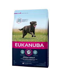 Eukanuba Adult Large Breed Chicken 15 kg granule pre psy s kuracím mäsom