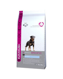 Eukanuba Dog Dry Breed Specific All Rottweiler Chicken 12 kg granule pre psov