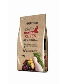 Fitmin Cat Purity Kitten 400 g - suché krmivo pro kočky 400 g