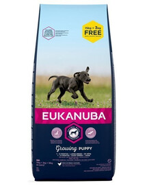 Eukanuba Dog Dry Growing Puppy Large Breeds Chicken Bag granule 18 kg