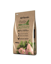 Fitmin Purity Castrate Chicken Breast 400 g - granule pro kočky po sterilizaci s kuřecím masem 400 g