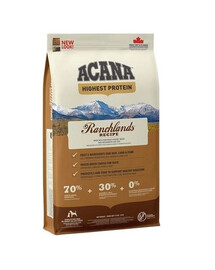 Acana Ranchlands Dog 6 kg - granule pro psy bohaté na maso