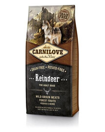 Carnilove Reindeer For Adult 12 kg granule pre dospelých psov so sobím mäsom