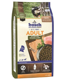 Bosch PetFood Bosch Mit Frischem Geflugel & Hirse 1 kg - granule pro psy s drůbežím masem a prosem