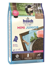 Bosch PetFood Bosch Mini Junior 3 kg - granule pro mladé psy malých plemen