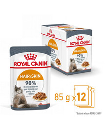 ROYAL CANIN Intense BEAUTY mokré krmivo v omáčke pre mačky 12x 85 g