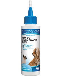 Francodex tekutý prostriedok na umývanie očí psov a mačiek 125 ml