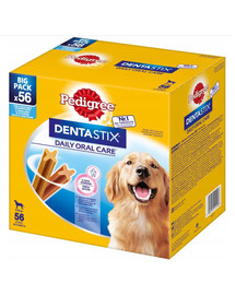 Pedigree DentaStix (veľké plemená) dentálne maškrty pre psov 56 ks