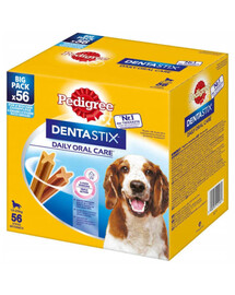 Pedigree Dentastix 10-25 kg 56 ks maškrty pre stredné plemená psov