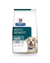 HILL'S Prescription Diéta w/d Canine 4 kg