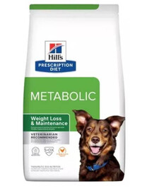 HILL'S Prescription Diet Canine Metabolic granule pre psov s nadváhou 4 kg