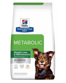 HILL'S Prescription Diet Canine Metabolic granule pre psov s nadváhou 12 kg