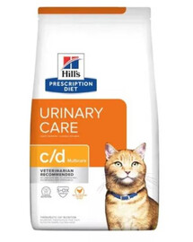 HILL'S Prescription Diet Feline Multicare Urinary Stress granule pre mačky s močovými problémami 8 kg