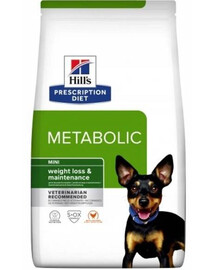 HILL'S Prescription Diet Canine Metabolic krmivo pre dospelé psy pre malé plemená s nadváhou 6 kg