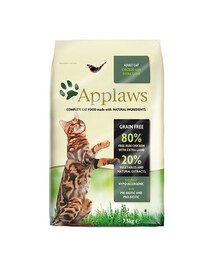 APPLAWS Dry Cat Adult granule pre dospelé mačky s kuracím a jahňacím mäsom 7,5 kg