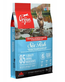 Acana Orijen 6 Fish Cat 5,4 kg - granule pro kočky