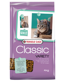 Versele-Laga Classic Cat Variety 4 kg - krmivo pro kočky