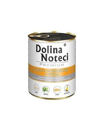 Dolina Noteci Premium konzerva pre psov s kačacím mäsom a tekvicou 800 g