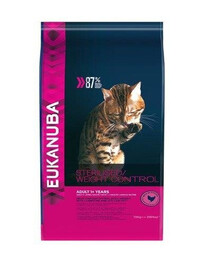 Eukanuba Cat Adult Sterilised/Weight Control Rich in Chicken 10 kg granule pre mačky