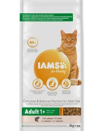 IAMS for Vitality pre dospelé mačky s lososom 3 kg