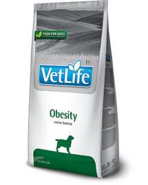 Farmina Vet Life Obesity Dog 12 kg - granule pro psy s nadváhou a diabetem