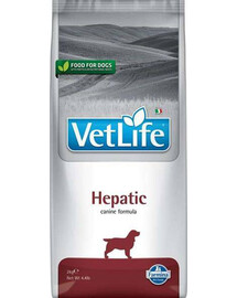 Farmina Vet Life DOG HEPATIC 2 kg - granule pre psov s ochoreniami pečene