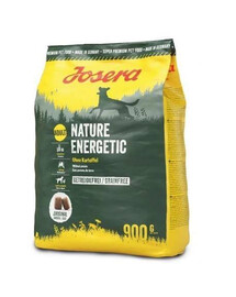 Josera Nature Energetic 900g - suché krmivo pre dospelých psov