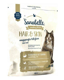 BOSCH SANABELLE Hair&skin krmivo pre mačky pre zdravú srsť 400 g