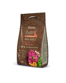 Fitmin dog Purity Grain Adult Mini Beef granule pre psov s hovädzím mäsom 4 kg