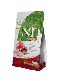 Farmina N&D Prime Cat Chicken Pomegranate Adult 5 kg - granule pro dospělé kočky kuře s granátovým jablkem