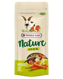 Versele - Laga Nature Snack Veggies 85 g - zeleninová pochoutka pro králíky a býložravé a všežravé hlodavce 85 g