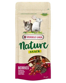 Versele - Laga Nature Snack Berries 85g - bobulový snack pro králíky a býložravé a všežravé hlodavce