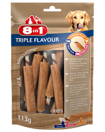 Treats 8in1 Triple Flavour Ribs 6 ks.