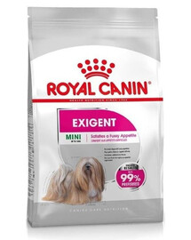 Royal Canin Exigent Mini 1 kg - suché krmivo pro dospělé psy malých plemen, vybíravé, 1kg