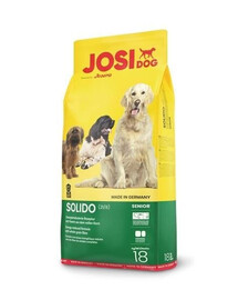 JosiDog Solido 18 kg - nízkokalorické granule pro psy s nadváhou nebo starší psy