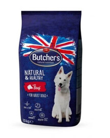  Butcher's Natural & Healthy Dog Dry Beef 10 kg granule pre psy s hovädzím mäsom