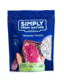 SIMPLY FROM NATURE 300 g Výcvikové maškrty pre psov s jeleným mäsom 300 g