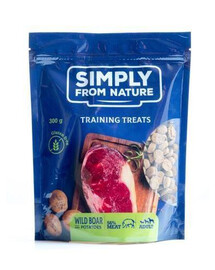 SIMPLY FROM NATURE tréningové maškrty s mäsom z diviaka 300 g