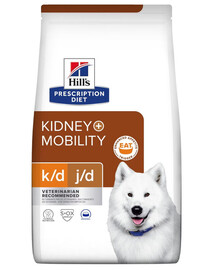 HILL'S Prescription Diét k/d + Obličky a pohyblivosť diétne granule pre psov 12 kg
