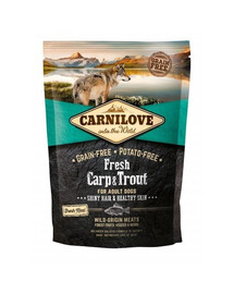 Carnilove Fresh Carp & Trout For Adult 1,5 kg granule pre dospelých psov s kaprom a pstruhom