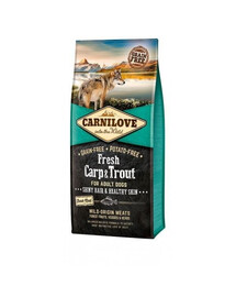 Carnilove Fresh Carp & Trout For Adult 12 kg granule pre dospelých psov s kaprom a pstruhom