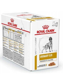 ROYAL CANIN Dog Urinary S/O krmivo pre psov s problémami s struvitovými kameňmi 12x 100 g